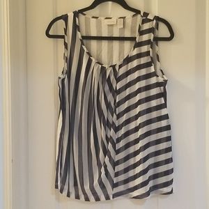Chicos nautical stripe tank medium